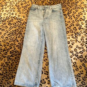 Aritzia light wash Jeans Denim Forum - The Farrah High Rise Wide Leg